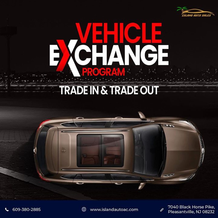 Island Auto Sales vehicle exchange program post