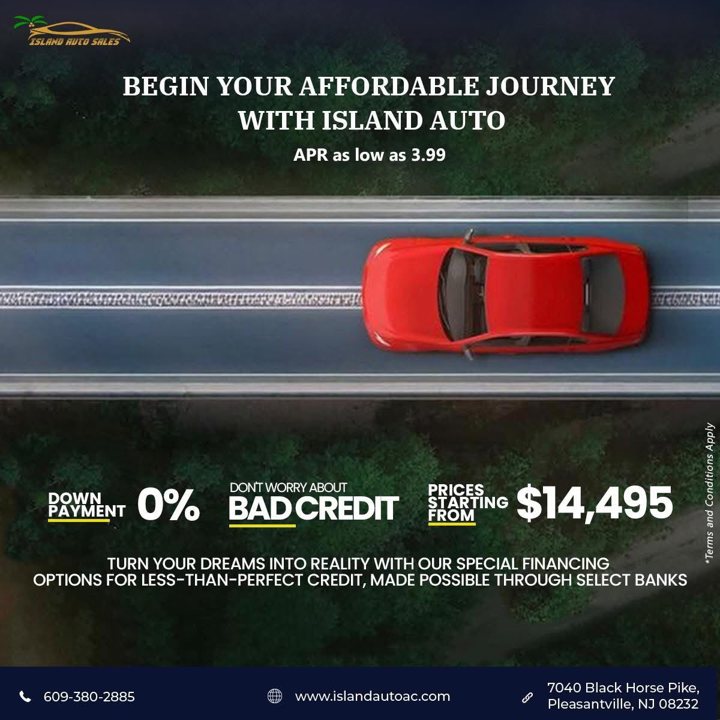 Island Auto Sales financing, registration and inspection post